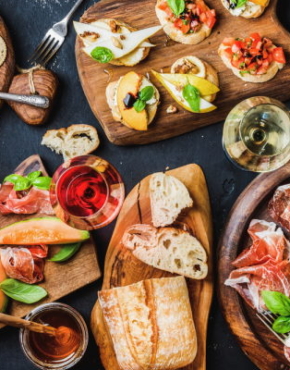 what fruit goes with rose wine